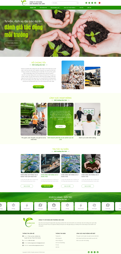 Công ty cổ phần Môi trường Sóc Sơn
